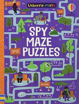 portada Spy Maze Puzzles (Usborne Minis) (en Inglés)