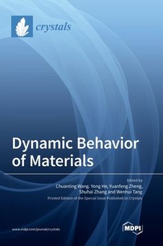 portada Dynamic Behavior of Materials (en Inglés)