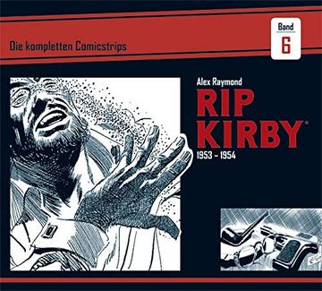portada Rip Kirby: Die Kompletten Comicstrips / Band 6 1953 - 1954