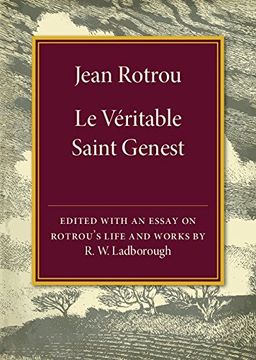 portada Jean Rotrou: Le Véritable Saint Genest (en Inglés)