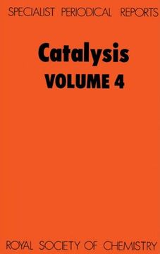 portada Catalysis: Volume 4 (in English)