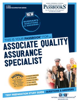portada Associate Quality Assurance Specialist (C-3522): Passbooks Study Guide Volume 3522 (en Inglés)