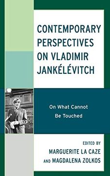 portada Contemporary Perspectives on Vladimir Jankélévitch: On What Cannot be Touched (in English)