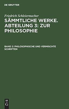portada Philosophische und Vermischte Schriften 