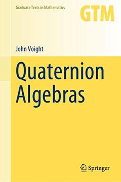 portada Quaternion Algebras: 288 (Graduate Texts in Mathematics) (in English)