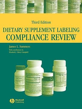 portada dietary supplement labeling compliance review (en Inglés)