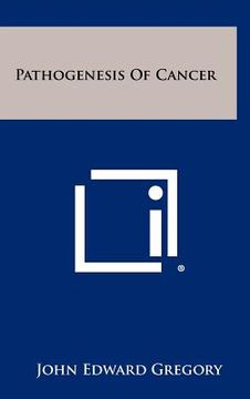 portada pathogenesis of cancer (en Inglés)