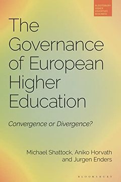 portada The Governance of European Higher Education: Convergence or Divergence? (Bloomsbury Higher Education Research) (en Inglés)