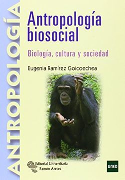 portada Antropología Biosocial: Biología, Cultura y Sociedad (Manuales) (in Spanish)