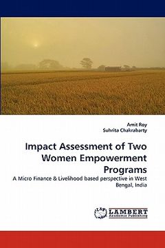 portada impact assessment of two women empowerment programs (en Inglés)