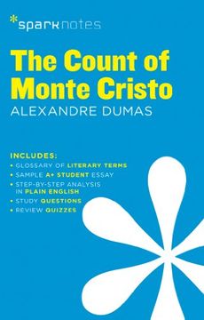 portada The Count of Monte Cristo Sparknotes Literature Guide: Volume 22