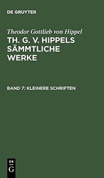 portada Kleinere Schriften (in German)