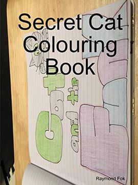 portada Secret cat Colouring Book 