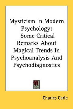 portada mysticism in modern psychology: some critical remarks about magical trends in psychoanalysis and psychodiagnostics