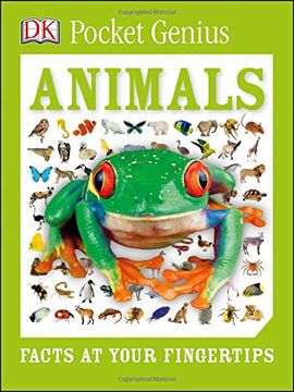 portada Pocket Genius: Animals: Facts at Your Fingertips (en Inglés)