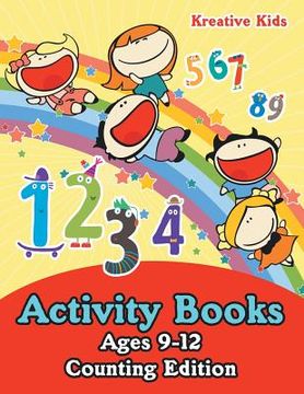 portada Activity Books Ages 9-12 Counting Edition (en Inglés)