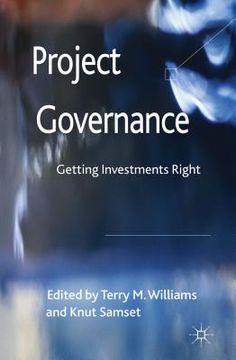 portada Project Governance: Getting Investments Right (in English)