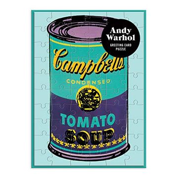 portada Greeting Card Puzzle: Andy Warhol: Soup can 