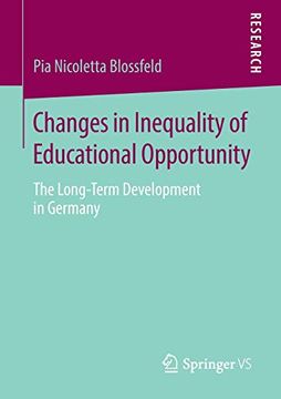 portada Changes in Inequality of Educational Opportunity: The Long-Term Development in Germany 