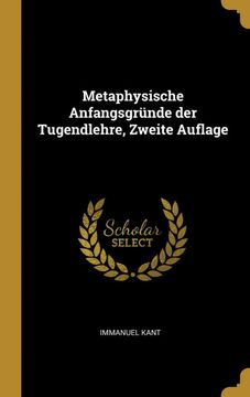portada Metaphysische Anfangsgründe der Tugendlehre, Zweite Auflage (en Alemán)