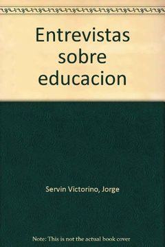portada Entrevistas sobre educacion (Spanish Edition)