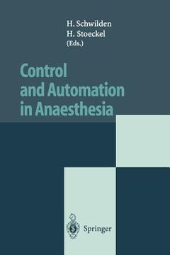 portada control and automation in anaesthesia