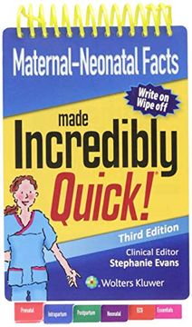 portada Maternal-Neonatal Facts Made Incredibly Quick (Incredibly Easy! Series (R)) (en Inglés)