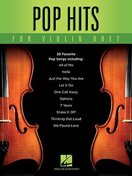portada Pop Hits for Violin Duet (en Inglés)