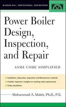 portada Power Boiler Design, Inspection, and Repair: Per Asme Boiler and Pressure (Mcgraw-Hill Professional Engineering) (en Inglés)