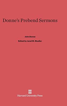 portada Donne's Prebend Sermons (en Inglés)
