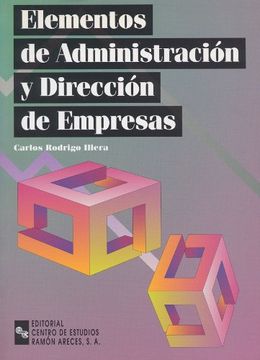 portada Elementos de administración y dirección de empresas (Manuales) (in Spanish)