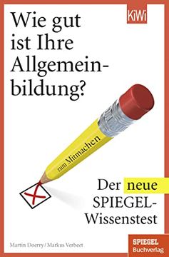 portada Wie gut ist Ihre Allgemeinbildung? Der Neue Spiegel-Wissenstest (in German)