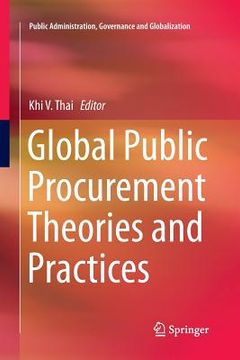 portada Global Public Procurement Theories and Practices (en Inglés)