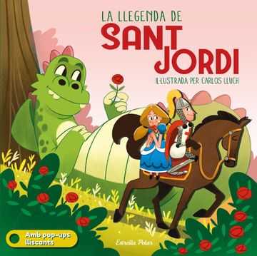 portada La Llegenda de Sant Jordi pop up (en Catalá)