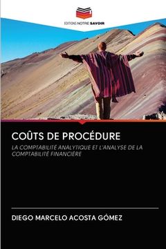 portada Coûts de Procédure (en Francés)