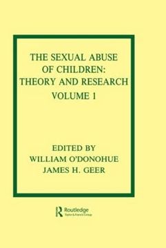 portada The Sexual Abuse of Children: Volume i: Theory and Research (in English)