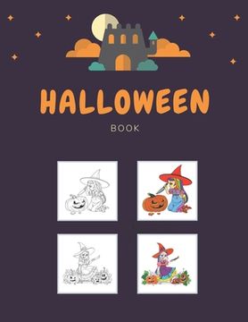 portada Halloween book: 100 pages funny party halloween for kids ages 4-8 EP.2(Books 5) (en Inglés)
