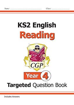 portada New ks2 English Targeted Question Book: Reading - Year 4 (Cgp ks2 English) 