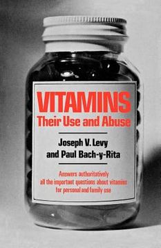 portada vitamins: their use and abuse (in English)