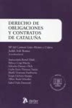 portada Derecho de Obligaciones y Contratos de Cataluña