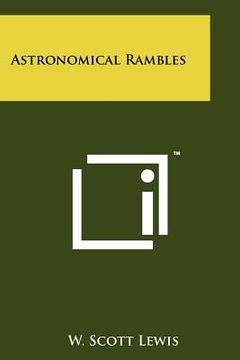 portada astronomical rambles (en Inglés)