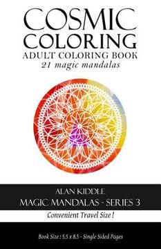 portada Cosmic Coloring Magic Mandalas Series 3: Travel Series (en Inglés)