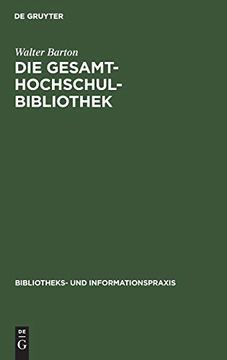 portada Die Gesamthochschulbibliothek (in German)