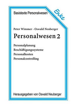 portada Personalwesen 2: Personalplanung, Beschäftigungspolitik, Personalkosten, Personalcontrolling