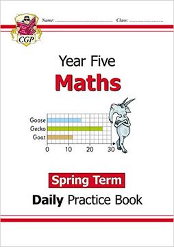 portada New ks2 Maths Daily Practice Book: Year 5 - Spring Term (en Inglés)