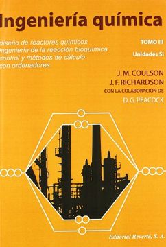 portada Ingeniería Química Tomo Iii. Diseño de Reactores Químicos (Ingeniería Química Coulson & Richardson)