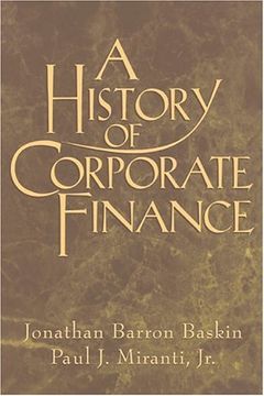 portada A History of Corporate Finance (in English)