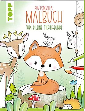 portada Pia Pedevilla Malbuch - für Kleine Tierfreunde
