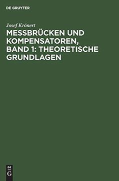 portada Messbrücken und Kompensatoren, Band 1: Theoretische Grundlagen (in German)