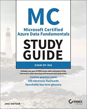 portada Microsoft Certified Azure Data Fundamentals Study Guide: Exam Dp–900 (en Inglés)